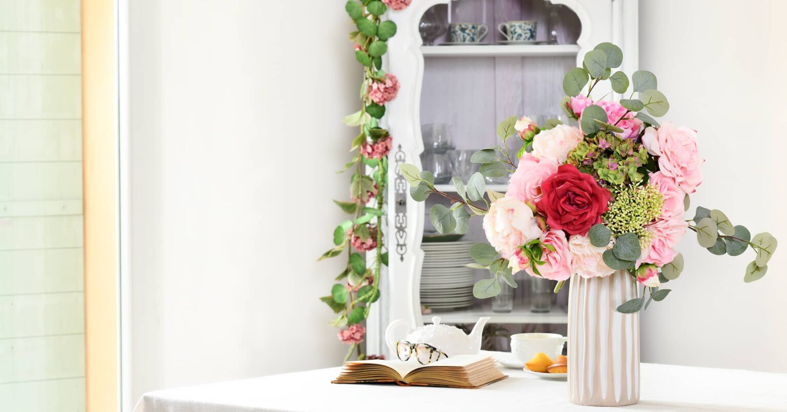 bouquets ronds rose pivoine